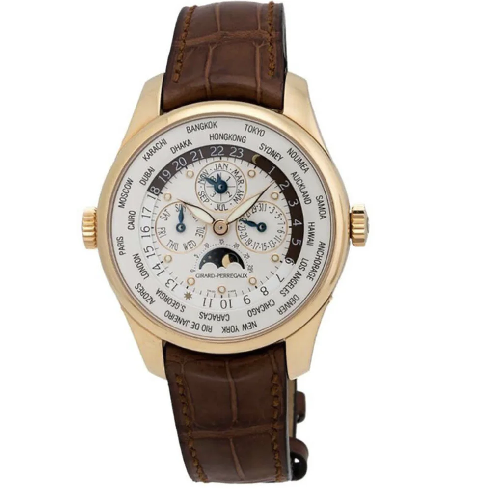 Girard Perregaux WW.TC World Time Perpetual Calendar Moonphase